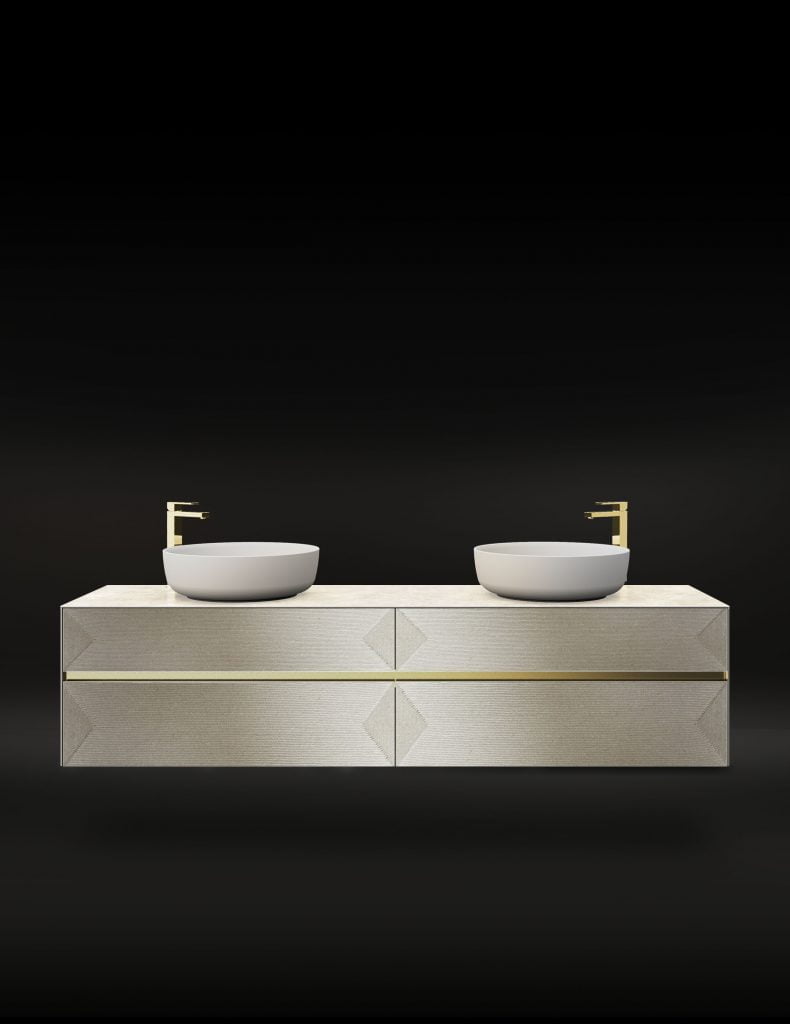 Meuble salle de bain Véronique de Soultrait, corde