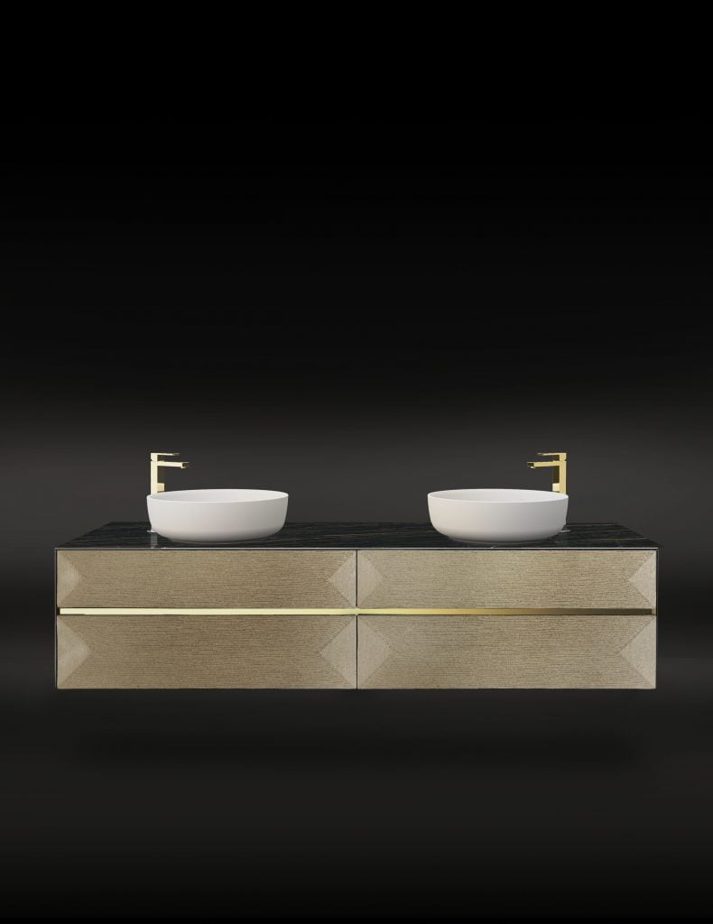 Meuble salle de bain Véronique de Soultrait, corde